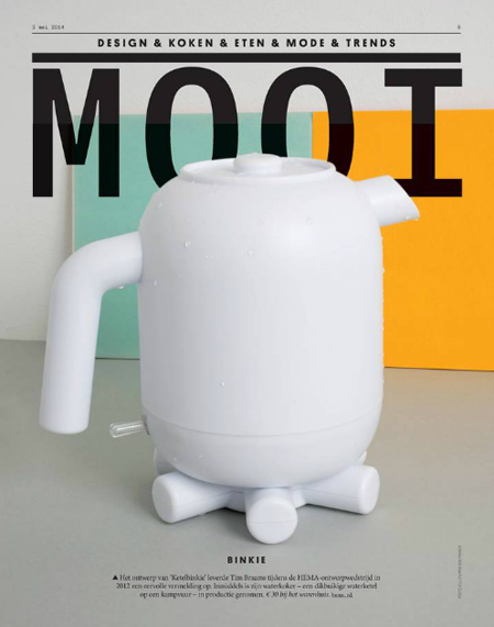 Volkskrant Magazine Design Issue - Mooi Ding - 3rd of may 2014